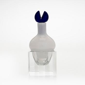 Tiina Nordström, konstglas, signerad Tiina Nordström, Iittala 1991.