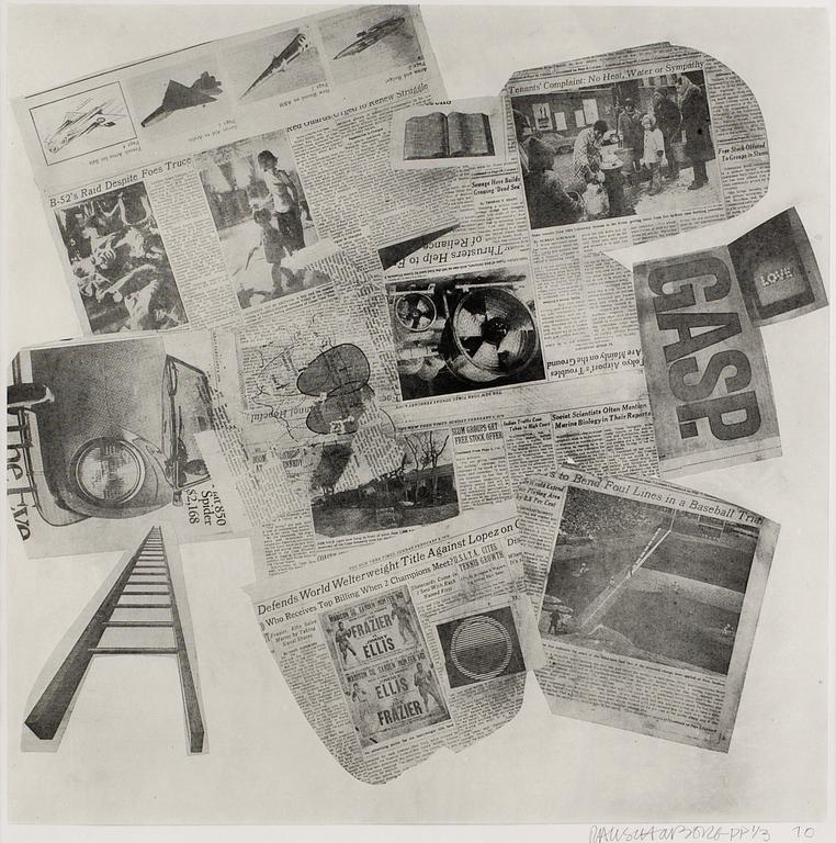 Robert Rauschenberg, Surface series (from Currents).