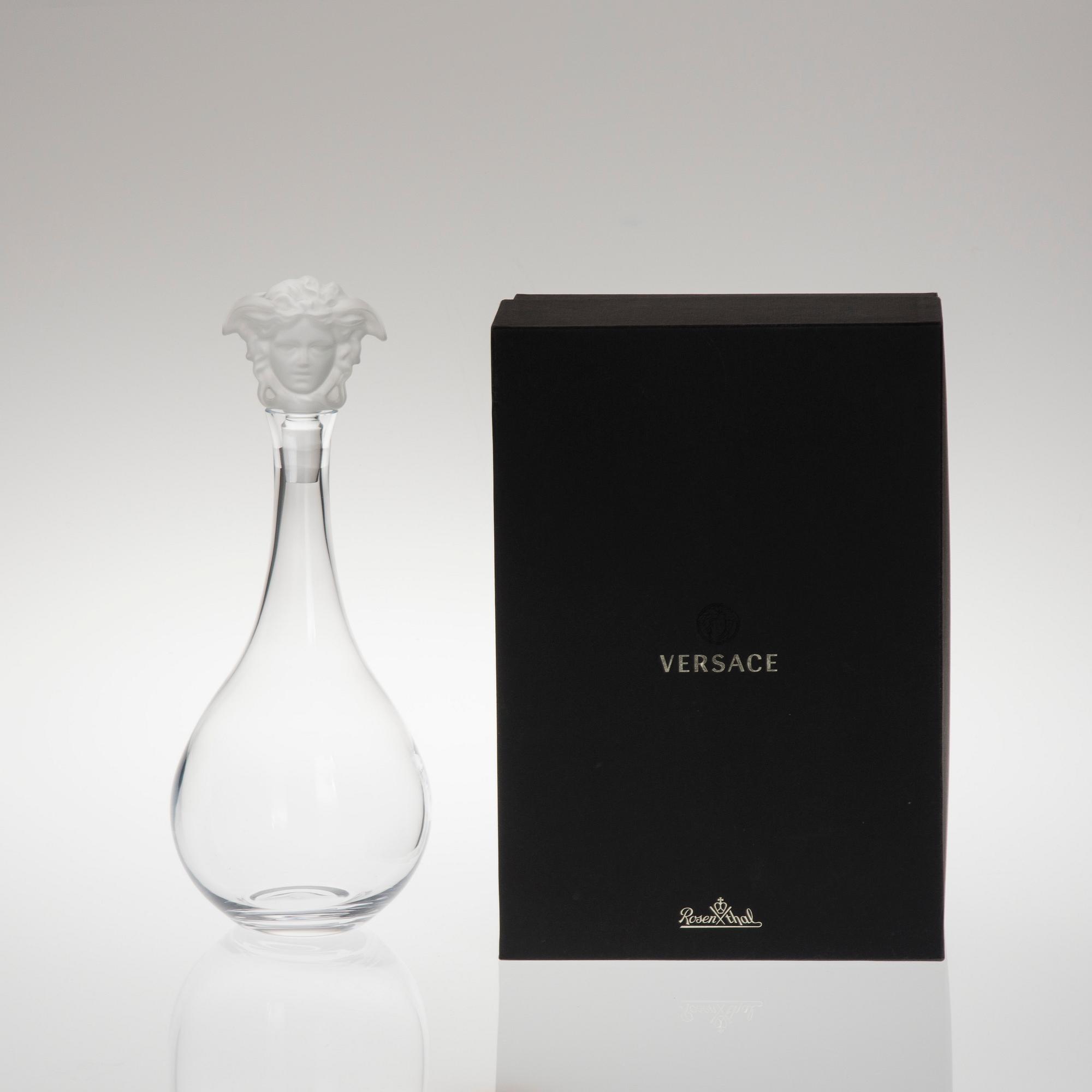 KARAFF, "Medusa Lumiere", Versace för Rosenthal.