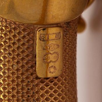 An 18K gold bracelet, Italy.