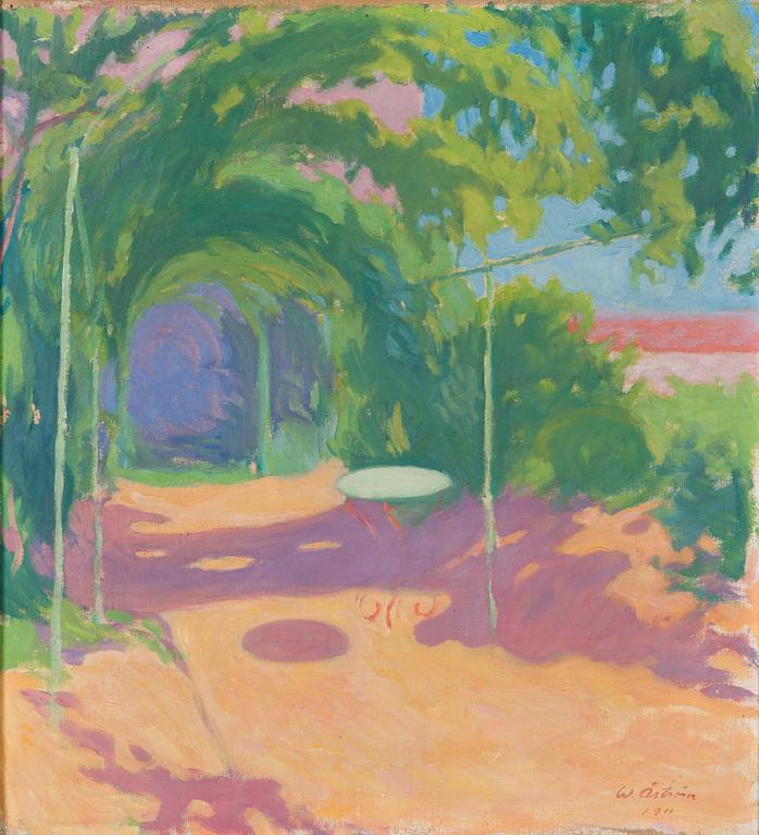 Werner Åström, I bersån.