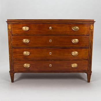 An Empire-style chest of drawer, Carl Hendrik Blom (master in Stockholm 1796 - 1835).