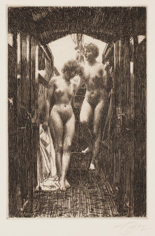 Anders Zorn, "Kajuta".