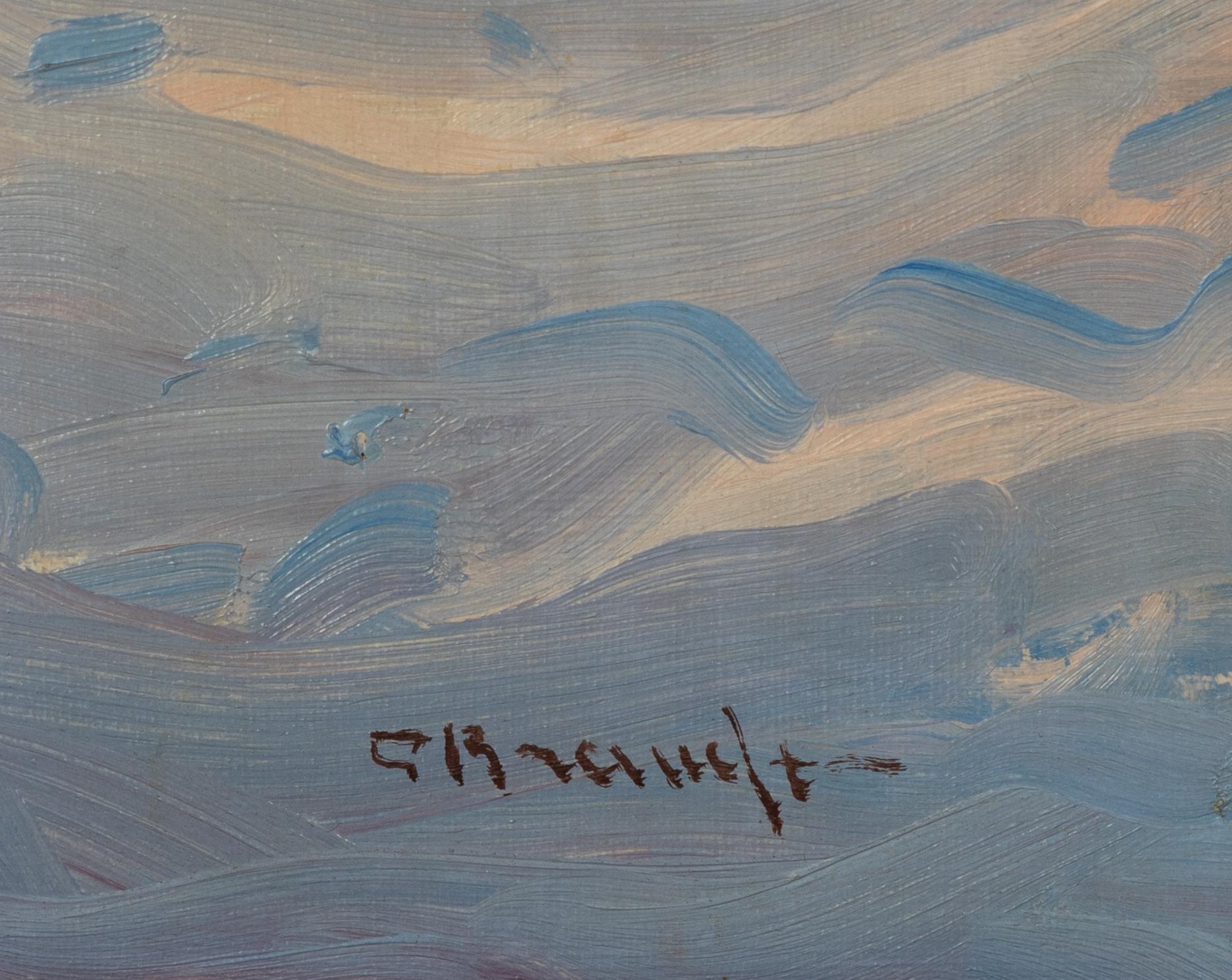 Carl Brandt, "Vinter i Bergslagen".