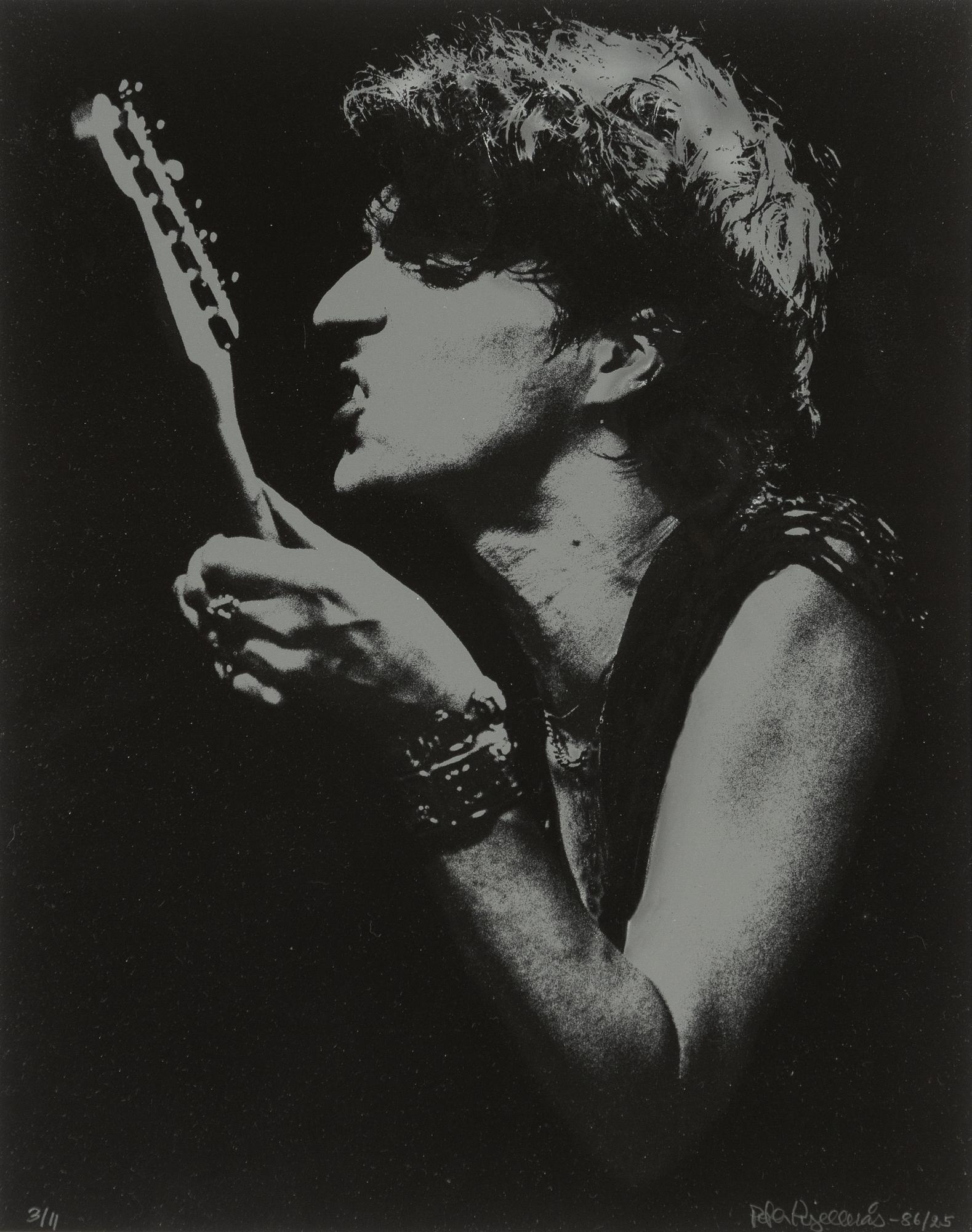 Peter Kjellerås, "Joakim Thåström, Ritz", 1986.