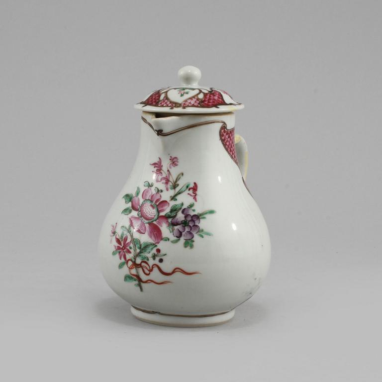 KANNA, porslin, Kina, 1700-tal.