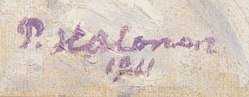 Pekka Halonen, Den första Snön.