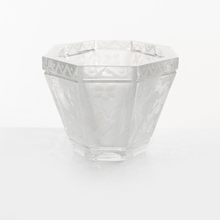Simon Gate, a 'Paradis' bowl, Orrefors.