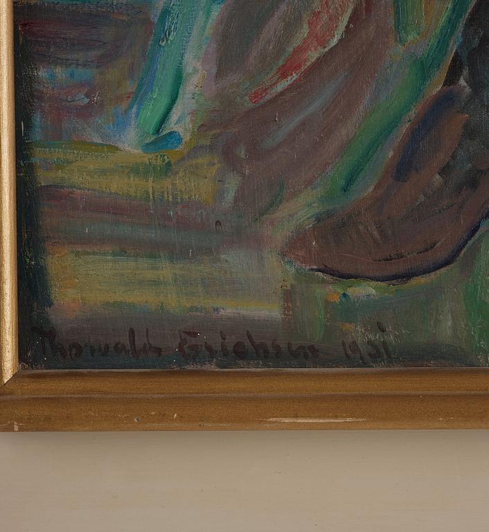 Thorvald Erichsen, "On the veranda" (På verandaen).