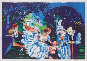 PETER DAHL, färglitografi, signerad och numrerad 25/1500.