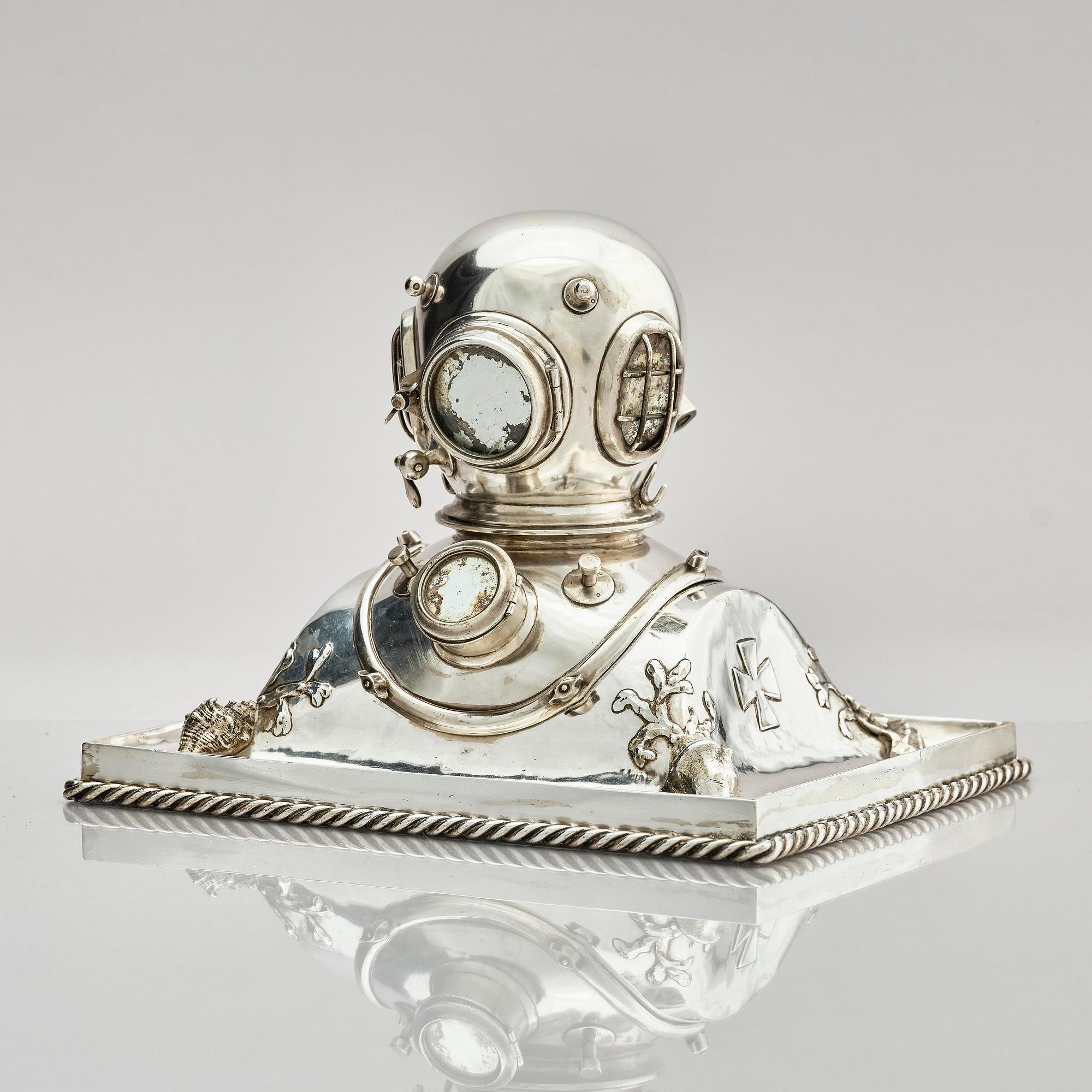 Firma Anton Michelsen, skulptur, sterling silver, Köpenhamn 1923.