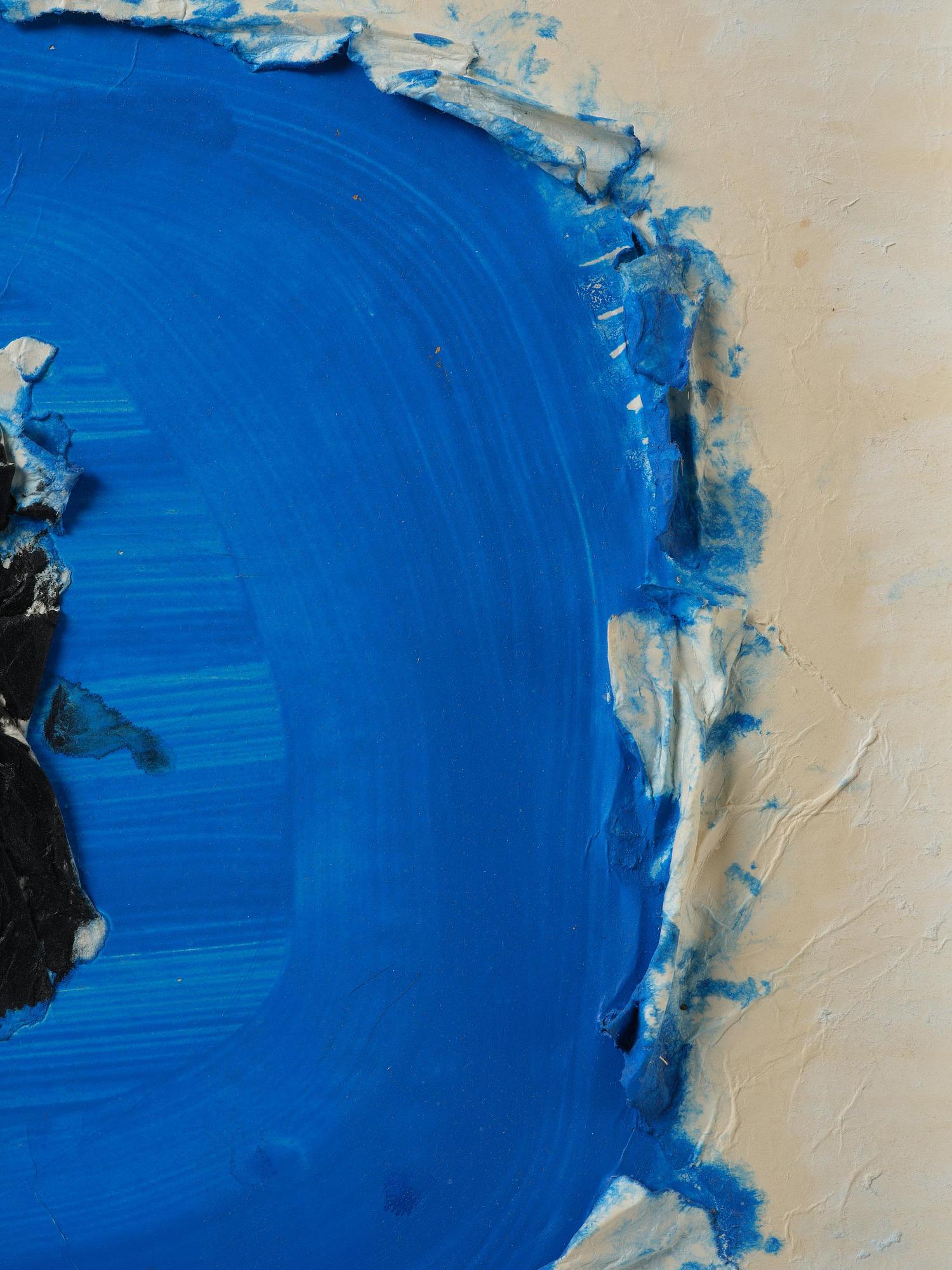 Rune Hagberg, Composition in blue.