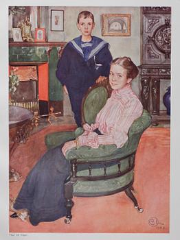 BÖCKER, 5 st, Carl Larsson, "Åt Solsidan", "Spad-Arfvet mitt lilla lantbruk", "Ett hem", "Andras barn", "Larssons".