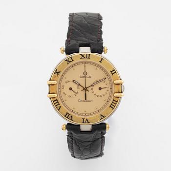 Omega, Constellation, "Uggla", wristwatch, 33 mm.