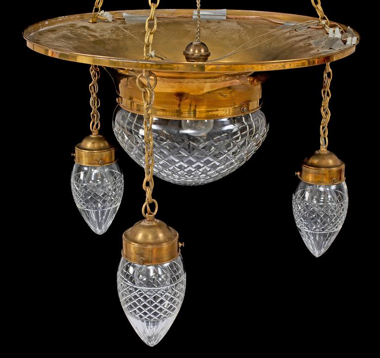 TAKLAMPA, jugend, 1900-talets början. H 90.