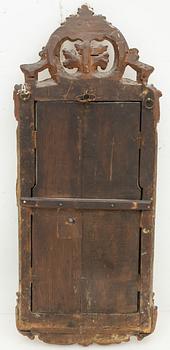 Niclas Meunier, Spegel, av Nils Meunier (mästare i Stockholm 1754-97, kunglig hovspegelmakare 1769). Rokoko.