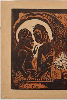 Paul Gauguin, "Te Atua (The Gods)", ur "Noa Noa".