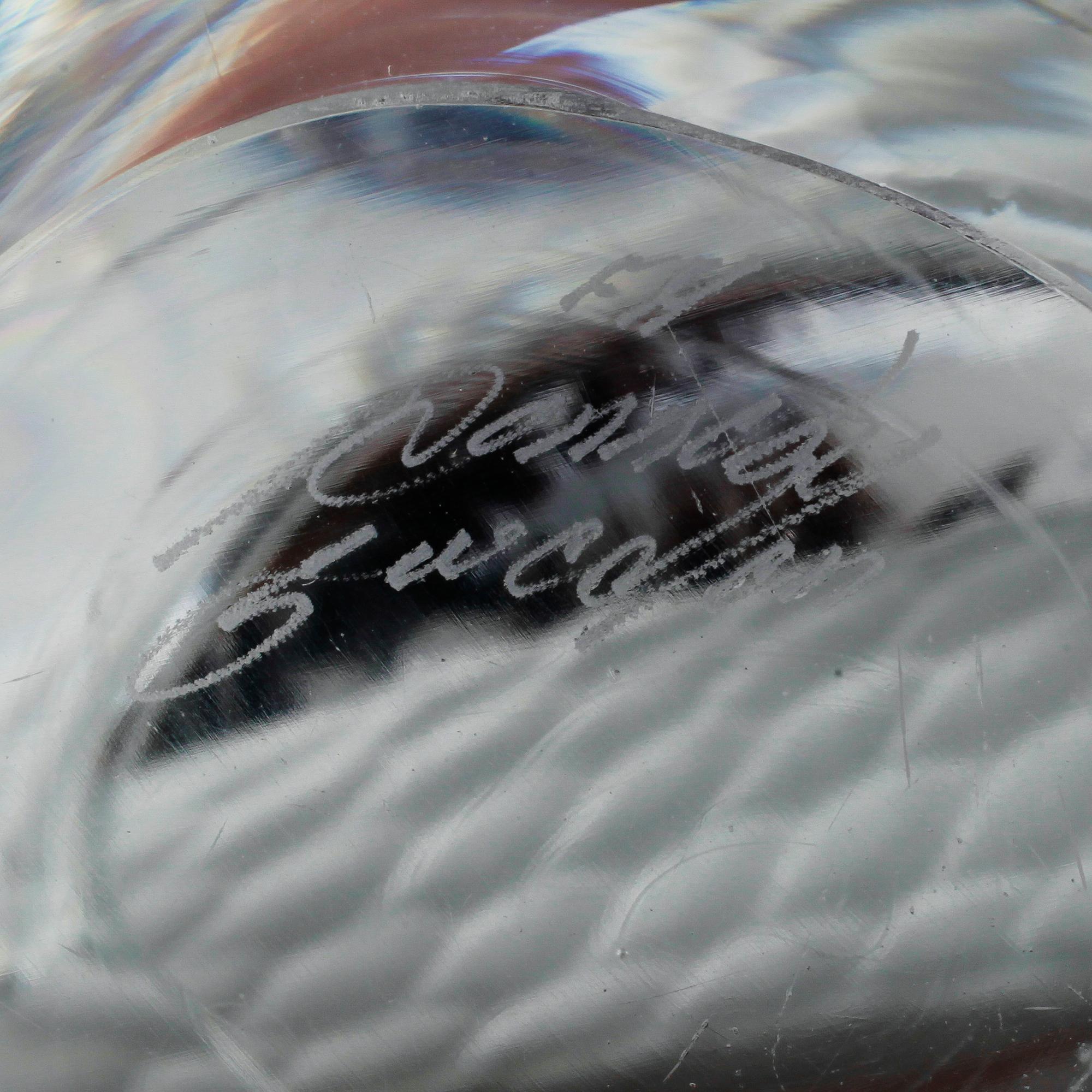 SKULPTUR, glas, FM Konstglas, Ronneby, 1900-talets andra hälft.