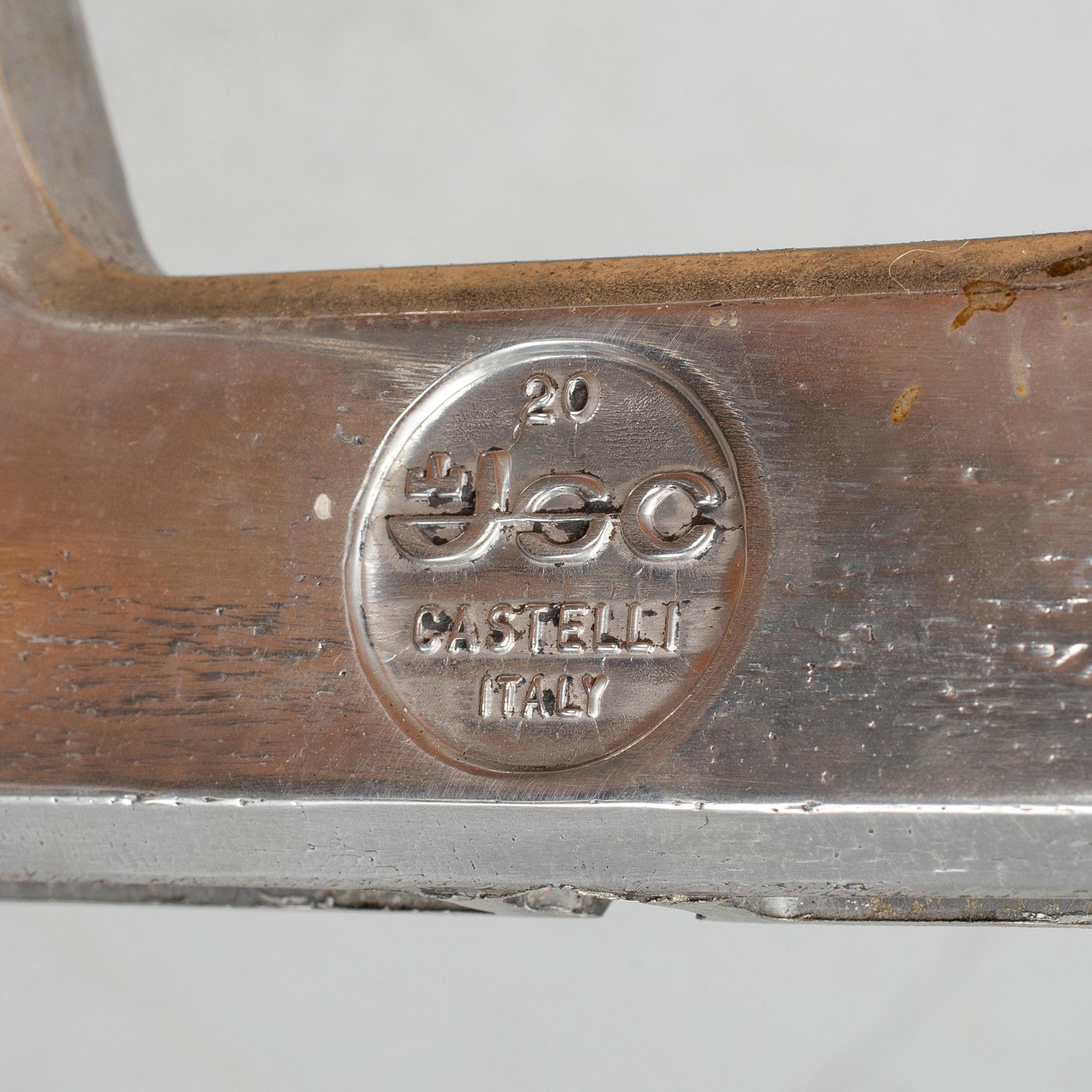 GIANCARLO PIRETTI, stolar 8 st, Castelli, Italien, 1900-talets andra hälft.