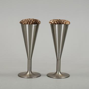 BARPALLAR, ett par, Johanson design, Markaryd, 1900-talets slut.