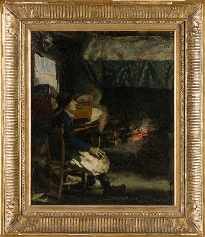 Louise Catherine Breslau, Hos kopparslagaren.