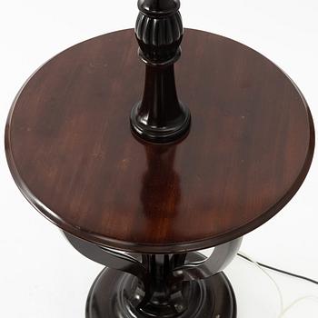 Side table with lamp, first half of the 20th century.
