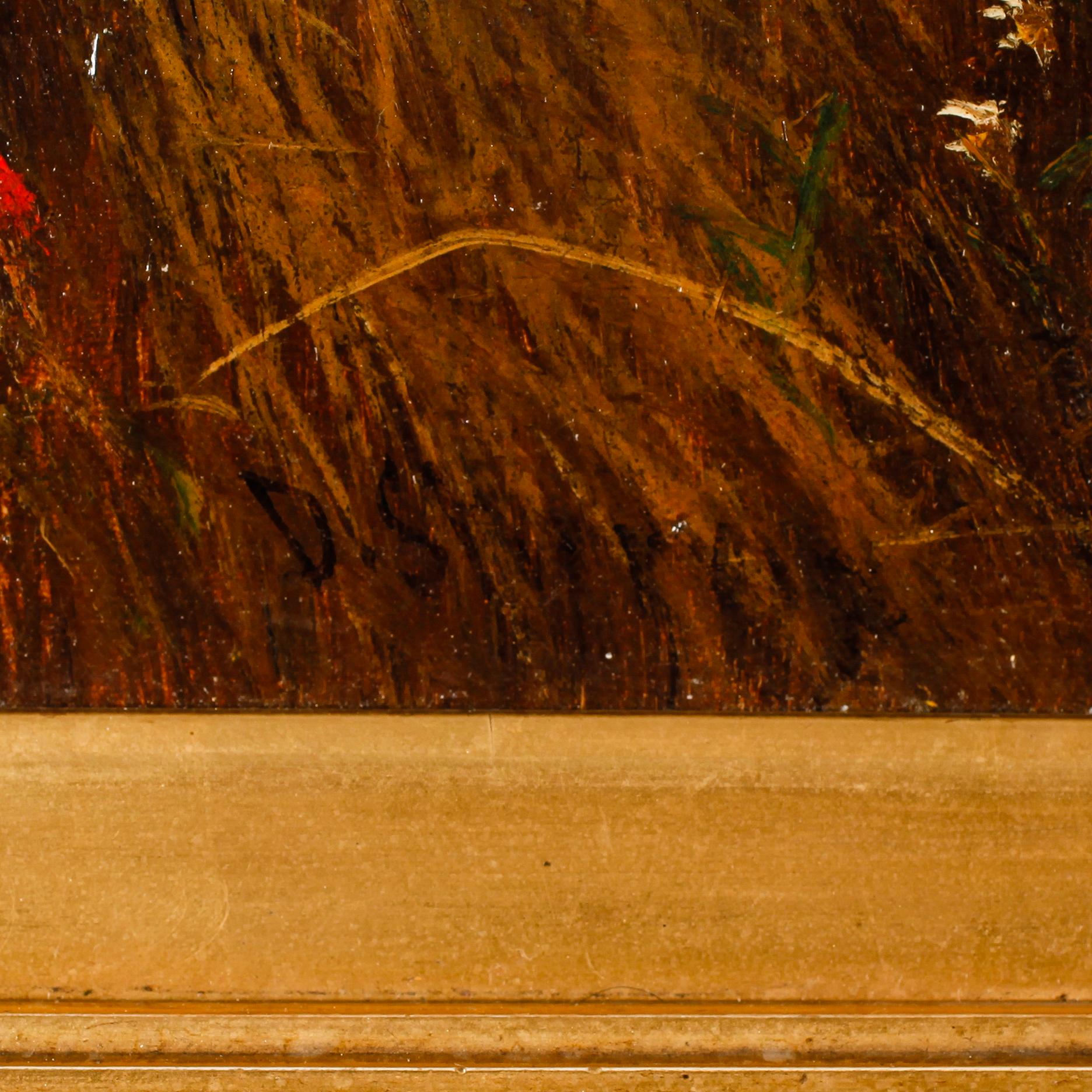 DANIEL SHERRIN, olja på duk, signerad.