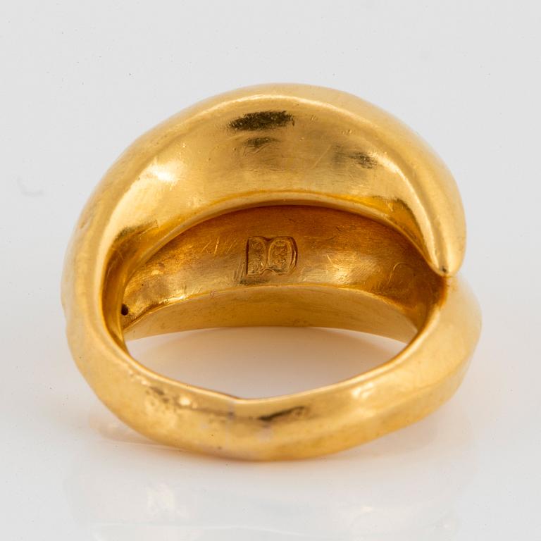 Ilias Lalaounis ring 22K guld.