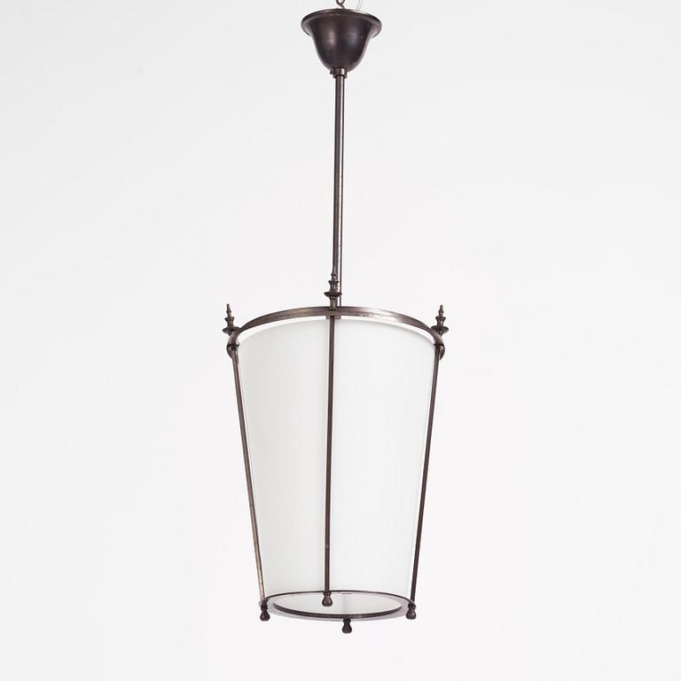 Erik Tidstrand, a ceiling lamp, model "26140", Nordiska Kompaniet, 1920s.