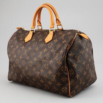 LOUIS VUITTON, a "Speedy 35" monogram canvas handbag.