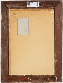 NELL WALDEN, mixed media on paper.