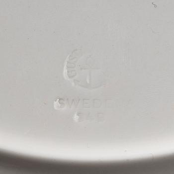 Stig Lindberg, tallrikar, 22 st, "Boro", Gustavsberg.