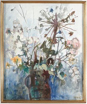 PIA HESSELMARK-CAMPBELL, olja på duk. Signerad.