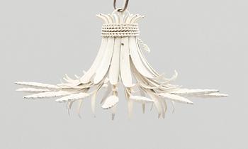 TAKLAMPA, Italien, 1900-talets andra hälft. Höjd ca 20 cm.