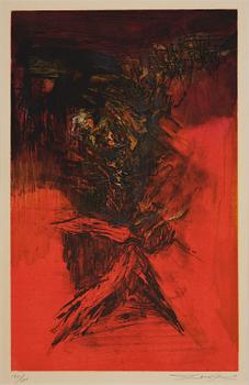740. Zao Wou-ki, Untitled, from "Canto Pisan".