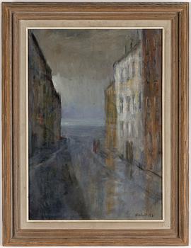 SVEN ERIK HELLQUIST, an oil on board, signed and dated 1947.