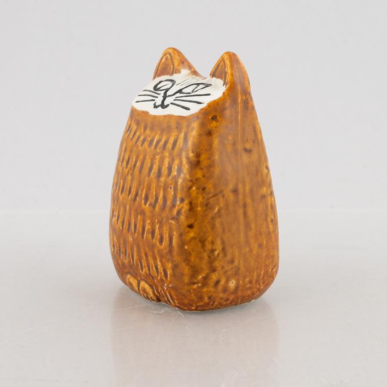 Lisa Larson, a 'Liten katt' stoneware figurine, special edition, Gustavsberg 1965.