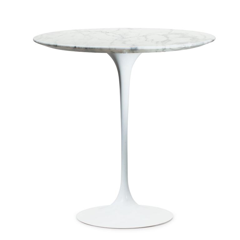 An Eero Saarinen 'Tulip' marble top table, Knoll International, USA.