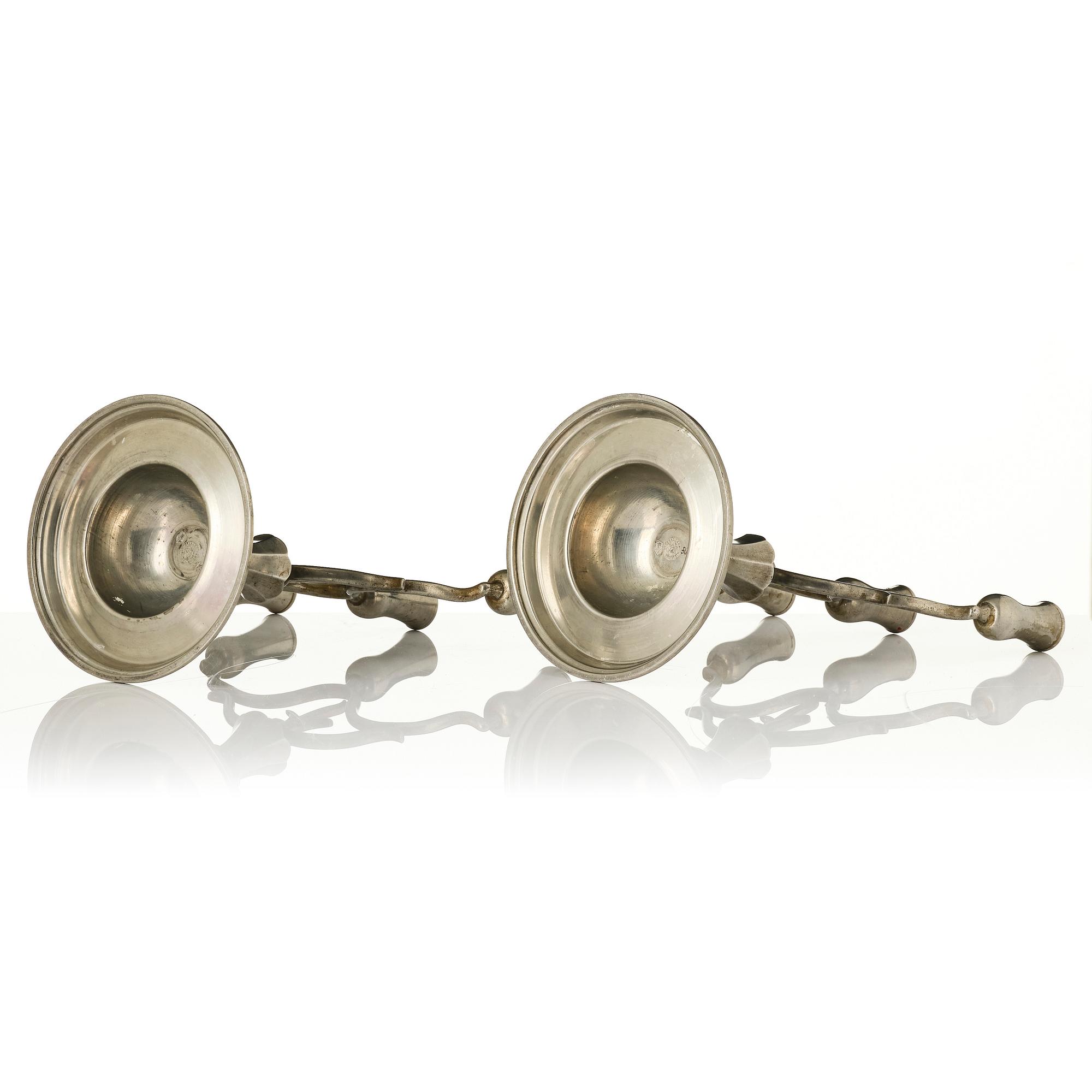 Firma Svenskt Tenn, a pair of candelabra model A 271, Stockholm, 1927.