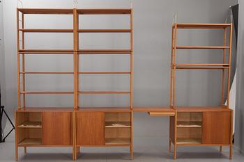 BOKHYLLA, "Variett", Bertil Fridhagen, Bodafors, 1950-tal.
