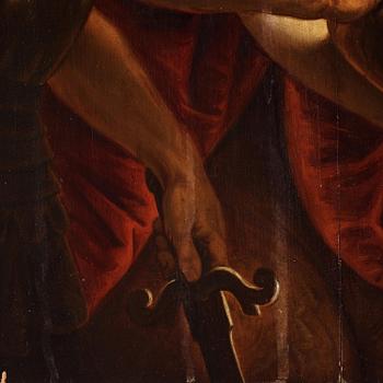 Peter Paul Rubens, hans efterföljd, Salome med Johannes Döparens huvud på ett fat.