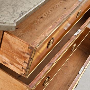 BYRÅ, sengustaviansk. Sverige, omkring 1800.