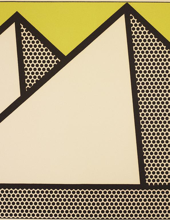 Roy Lichtenstein, "Pyramids".