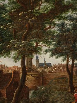 Willem van Drielenburgh, View of the city of Dordrecht.