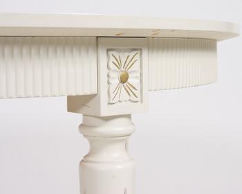 MATSALSGRUPP, 10 delar, gustaviansk stil, 1900-talets mitt.