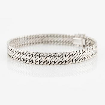 Bracelet 18K white gold.