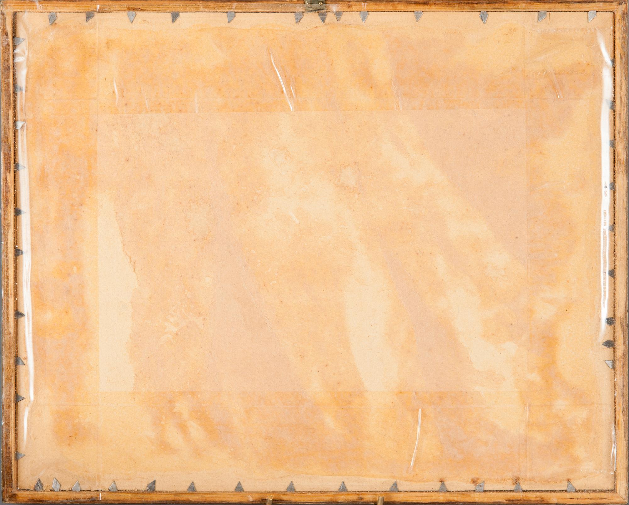 REIDAR SÄRESTÖNIEMI, blyertsteckning, signerad RS och daterad 1955.