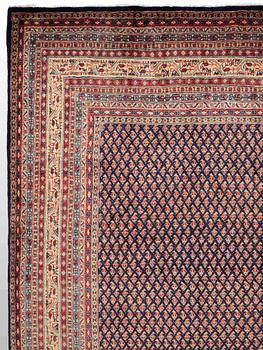 A CARPET, Sarouk-mir, around 372 x 260 cm.