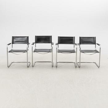 Karmstolar 4 st 1900-talets andra hälft.