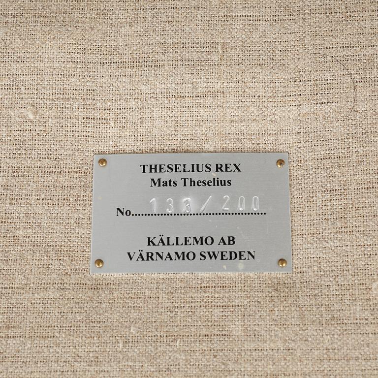 Mats Theselius, fåtölj, "Theselius Rex", Källemo, Värnamo efter 1995.